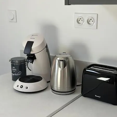 Apartmán 3 Pieces Spacieux Plein Centre, Parking,clim, Terrasse, Jardin *