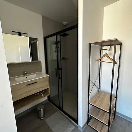 Apartment T3 Spacieux Plein Centre, Parking,clim, Patio, Jardin