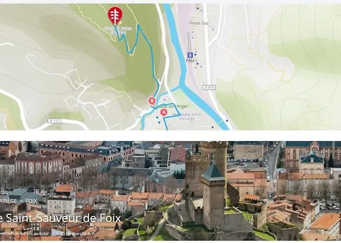 3 Pieces Spacieux Plein Centre, Parking,clim, Terrasse, Jardin Foix