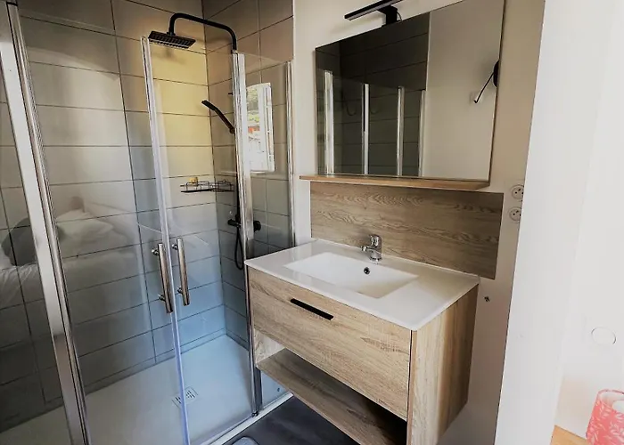 Apartmán 3 Pieces Spacieux Plein Centre, Parking,clim, Terrasse, Jardin *